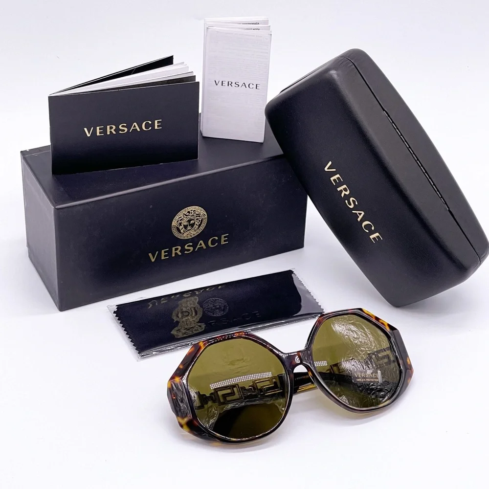 Versace | Accessories | New Versace Ve4395 873 Oversized  display picture 1